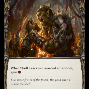 Skull Crack Card Flesh and Blood