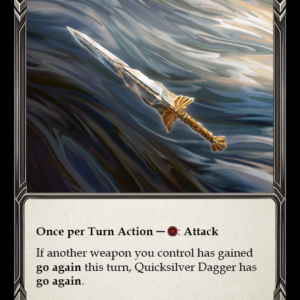 Quicksilver Dagger Card Flesh and Blood