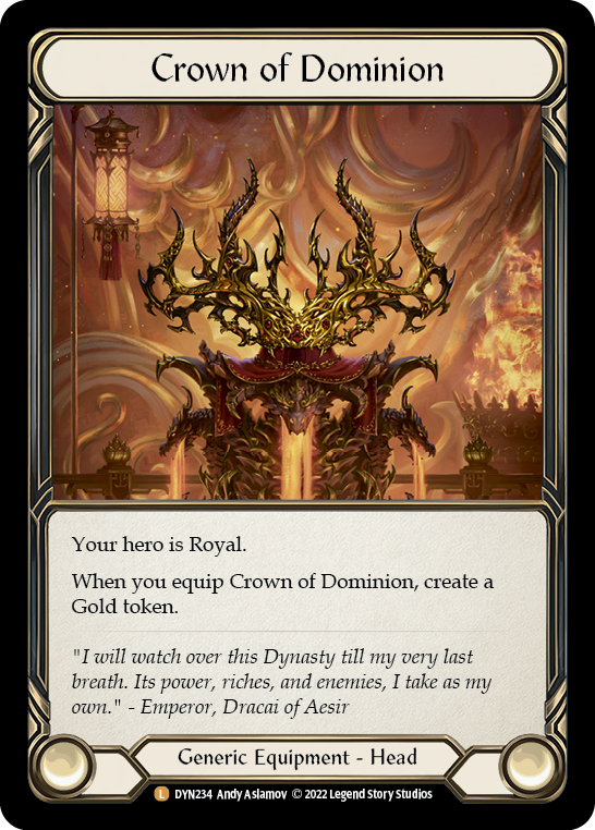 Crown of Dominion Card Flesh and Blood