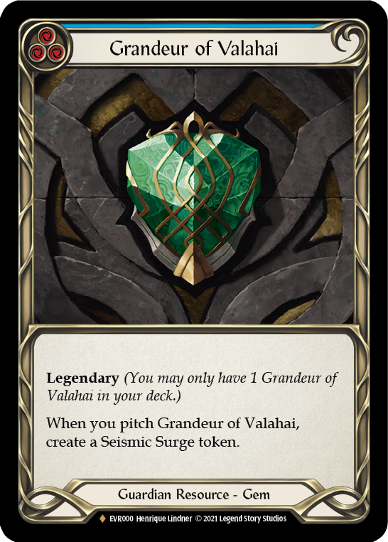 Grandeur of Valahai Card Flesh and Blood