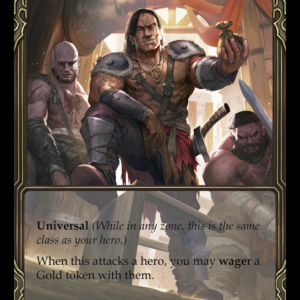 Wage Gold (Yellow) Card Flesh and Blood