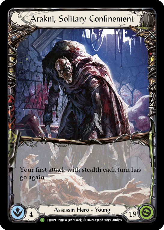Arakni, Solidary Confinement Card Flesh and Blood