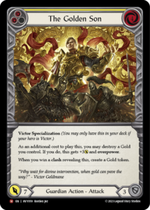 The Golden Son Card Flesh and Blood