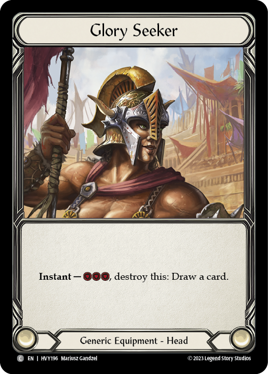 Glory Seeker Card Flesh and Blood