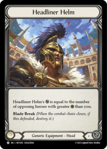 Headliner Helm Card Flesh and Blood