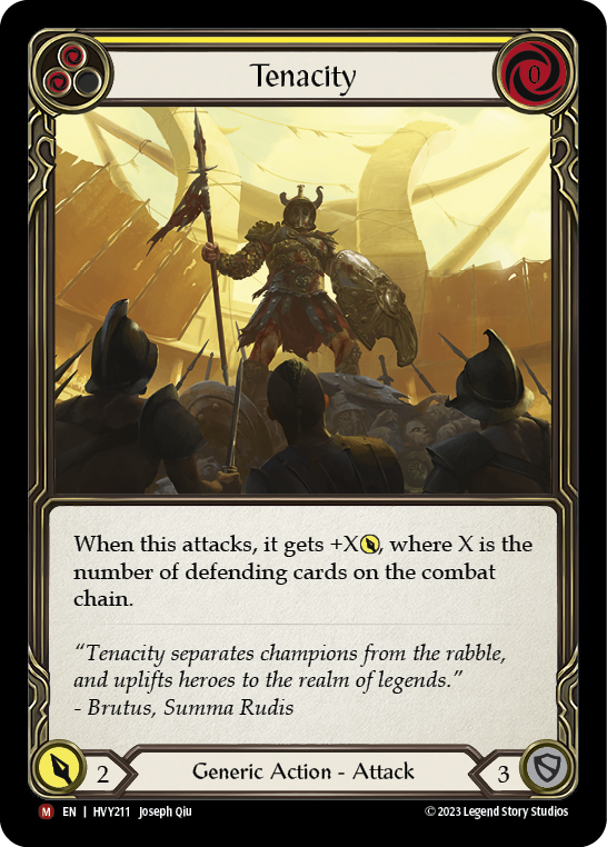 Tenacity Card Flesh and Blood