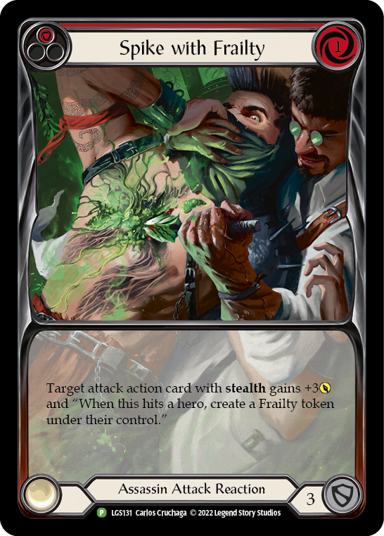 Spike with Inertia (Red) Card Flesh and Blood