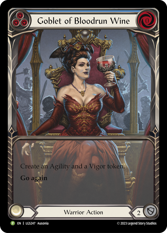 Goblet of Bloodrun Wine Card Flesh and Blood
