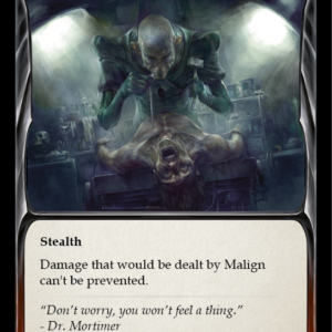 Malign (Yellow) Card Flesh and Blood