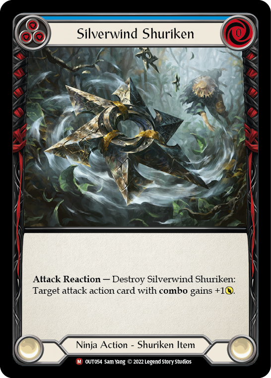 Silverwind Shuriken Card Flesh and Blood