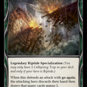 Collapsing Trap Card Flesh and Blood