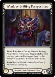 Mask of Shifting Perspectives Card Flesh and Blood