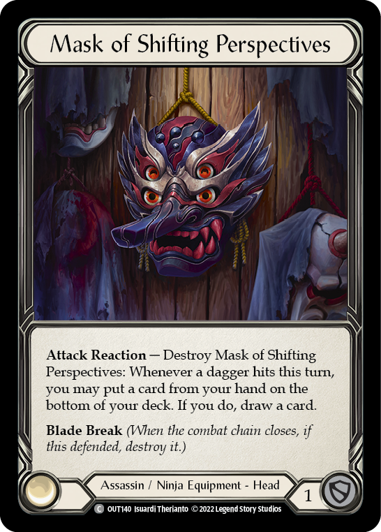 Mask of Shifting Perspectives Card Flesh and Blood