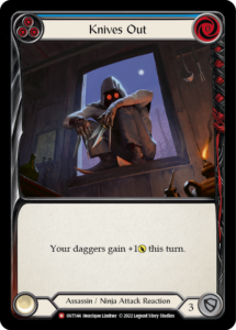 Knives Out Card Flesh and Blood