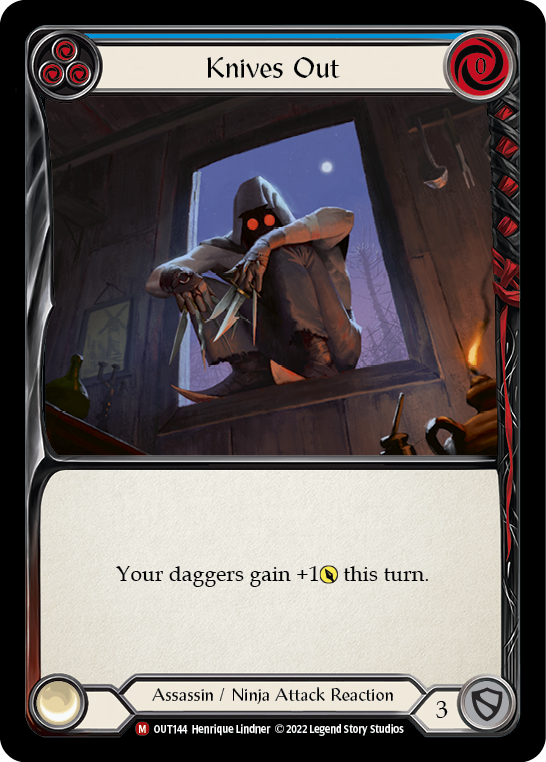 Knives Out Card Flesh and Blood