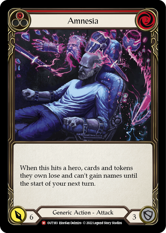 Amnesia Card Flesh and Blood