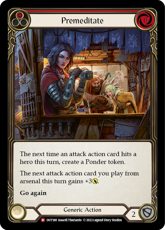 Premeditate Card Flesh and Blood
