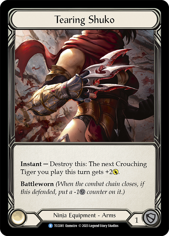 Tearing Shuko Card Flesh and Blood