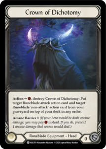 Crown of Dichotomy Card Flesh and Blood