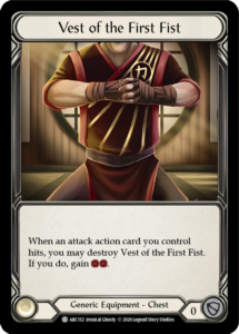 Vest of the First Fist Card Flesh and Blood