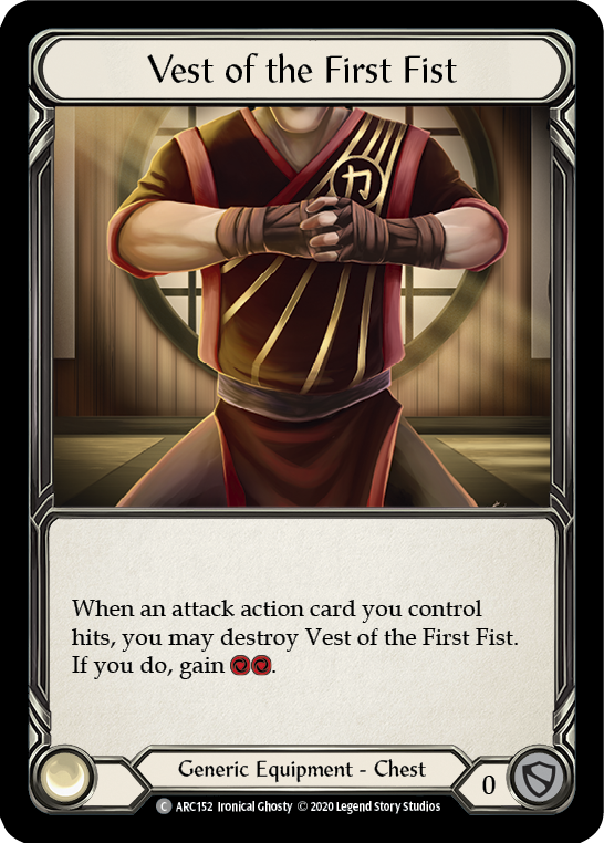 Vest of the First Fist Card Flesh and Blood