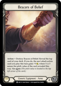 Bracers of Belief Card Flesh and Blood