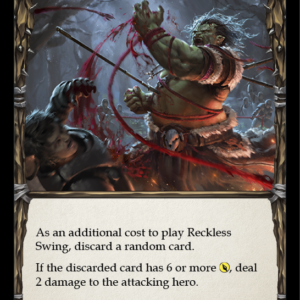 Reckless Swing Card Flesh and Blood