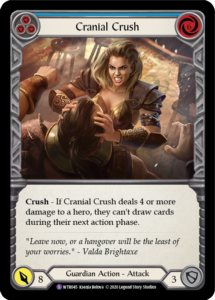 Cranial Crush Card Flesh and Blood