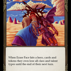 Erase Face Card Flesh and Blood